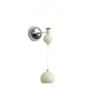 全光谱床头壁灯中古床头吊灯2025新款复古包豪斯卧室墙灯护眼灯具