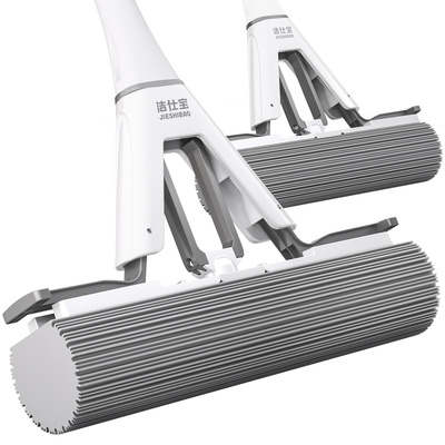 超吸水一体式速软海绵拖把加大号