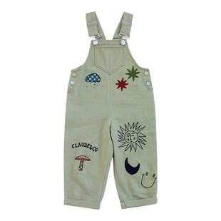 3件5折Little现货英国Claude Co FW24儿童打底衫卫衣毛衣背带裤