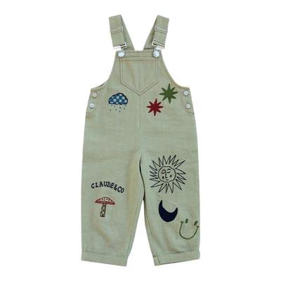 3件5折Little现货英国Claude Co FW24儿童打底衫卫衣毛衣背带裤