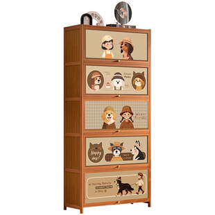 鞋柜家用门口入户收纳柜一体靠墙走廊多层简易鞋架子新款爆款高档