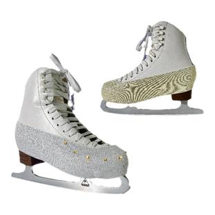 花滑冰鞋保护套花样滑冰带插扣防刮金银丝滑冰鞋溜冰鞋冰刀鞋防磨