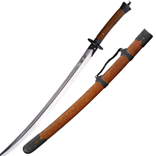 正品龙泉宝剑梅花绣春刀雁翎刀清花纹钢刀剑刀具防身冷兵器未开刃