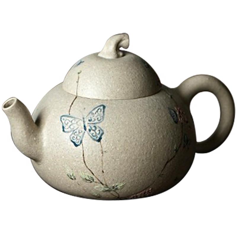 宜兴原矿全纯手工西施壶功夫茶器具古朴泡茶壶家用单壶中式女士款