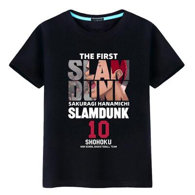 短袖灌篮高手动漫联名纯棉T恤