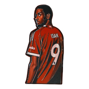 利物浦球迷纪念品之伊萨克9号 徽章