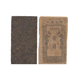 1998年云南冰岛古树茶老熟茶纯料普洱茶砖1000g一公斤90年代老茶