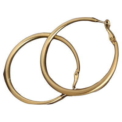 哑光大耳圈女2026款欧美