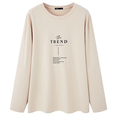 新款长袖T恤,百搭又舒适!