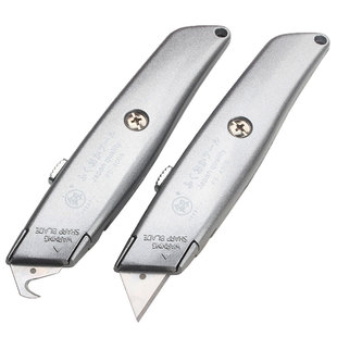 美工刀重型工具钩刀牛角刀剥线壁纸刀架电工刀塑料切割刀具小勾刀