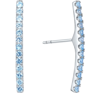 潮宏基追光s925银耳饰银饰耳钉时尚潮酷ins职场通勤送女友礼物