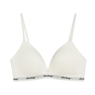 法式三角杯内衣女夏薄款小胸聚拢挂脖美背露背无钢圈运动文胸套装