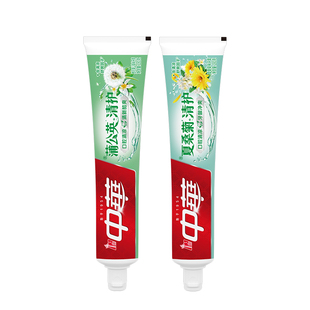 中华花清护牙膏护龈防蛀含氟清火清新口气官方旗舰店正品180g