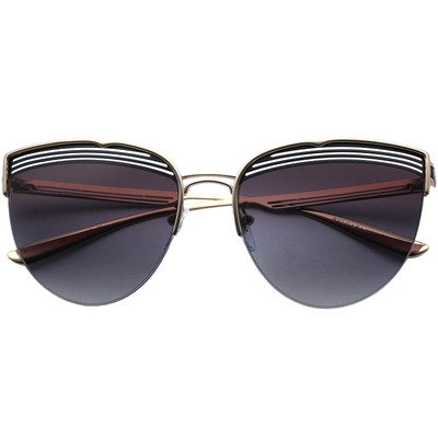 bvlgari宝格丽墨镜女猫眼太阳镜