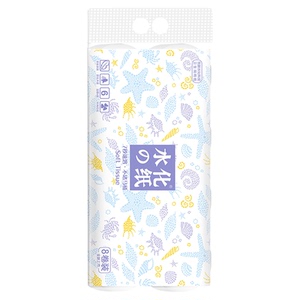 海洋生物图案卷筒纸装家用