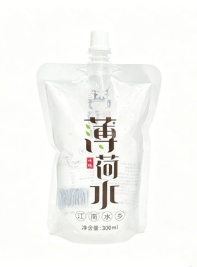 无糖零卡零脂薄荷水300ml/袋
