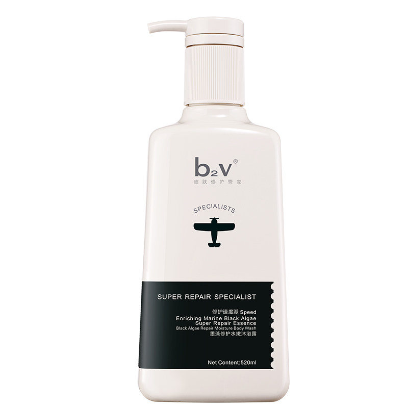 b2v墨藻修护水嫩沐浴露