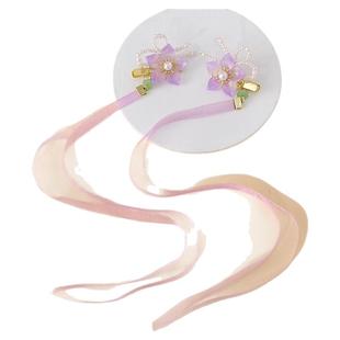 古月家儿童古风发带女童汉服古装襦裙搭配头饰中国风仙气长款飘带