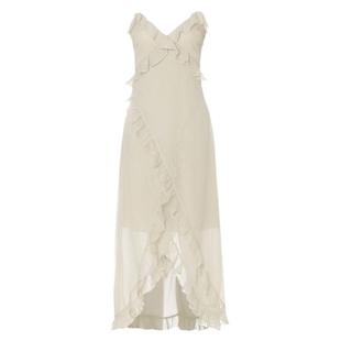 从那以后法式吊带裙白色长裙小个子穿搭裙子海边度假连衣裙女夏季