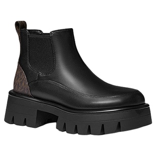 【两件折上折】MICHAEL KORS MK 女士厚底锯齿短靴 跟高5cm