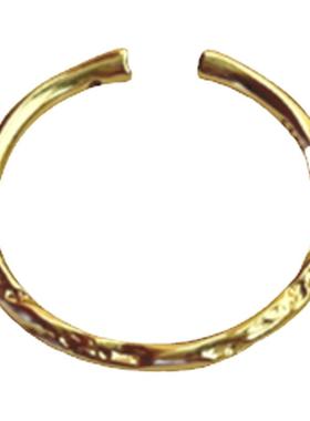 925纯银冷淡风高级感可调节戒指