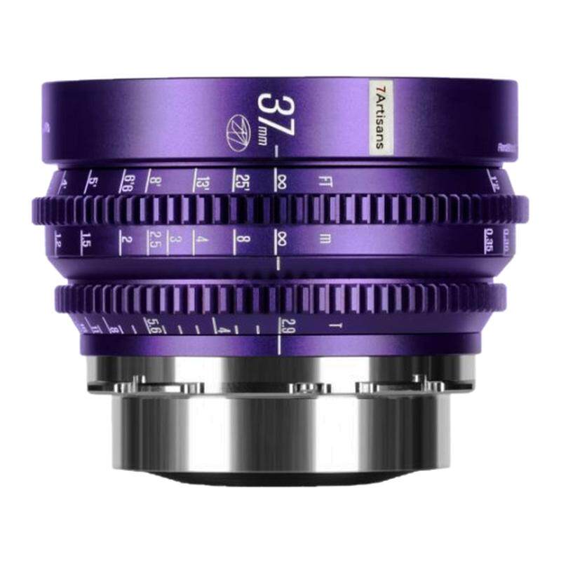 七工匠37/57mmT2.9炸焦电影镜头适用于索尼 尼康 佳能 松下全画幅