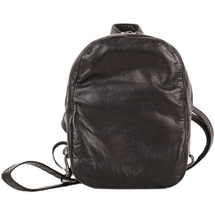 油蜡牛皮小双肩背包 休闲手机容纳包女包 真皮皮包包袋 深山九处