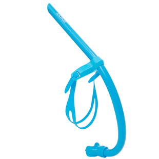 zoke浮潜三宝游泳训练湿式呼吸管自由泳水下呼吸器儿童硅胶换气管