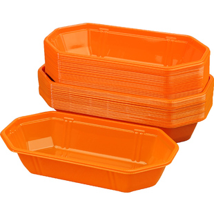 鲜元一斤装船型葡萄提子无盖船形包装盒一次性水果盒打包盒子彩色