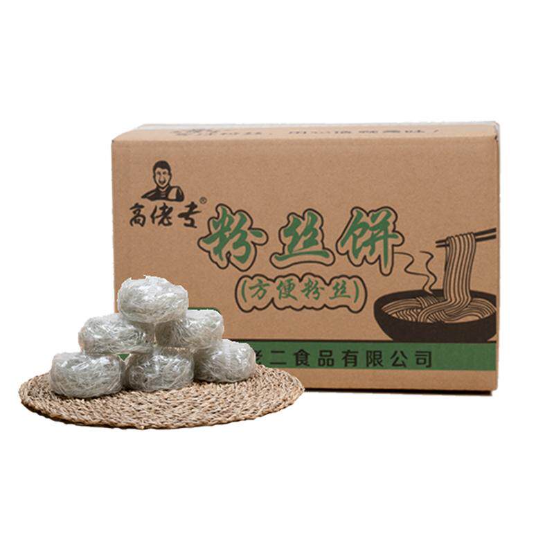 高佬专方便粉丝 开水冲泡 独立包装即食速食免煮麻辣烫酸辣粉火锅