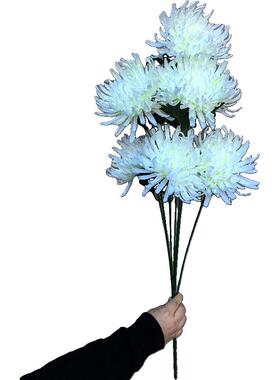 清明节扫墓用仿真金丝菊花假花