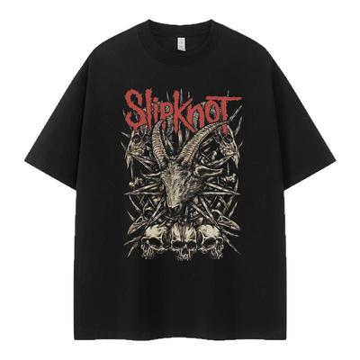 Slipknot复古美式T恤短袖