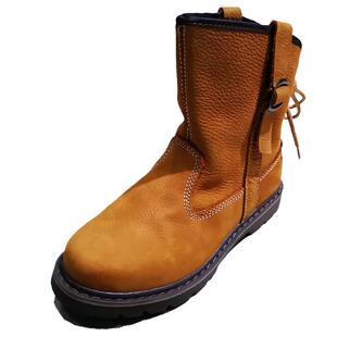 特价牛皮马丁靴真皮女靴中筒靴潮流工装靴男蒙古靴户外马靴机车靴