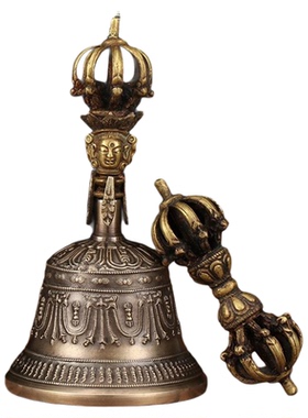 五股九股金刚铃杵一套金刚铃铛