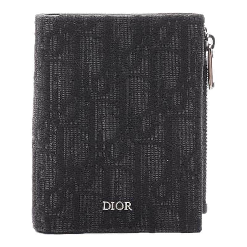 中古Dior迪奥短钱包メンズ帆布