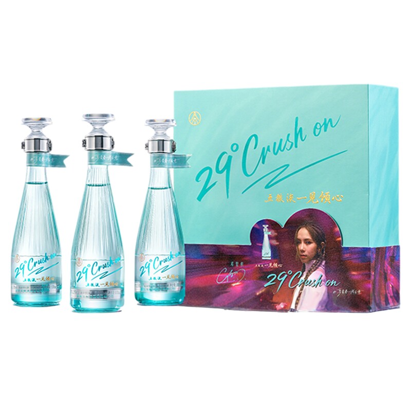 wuliangye/����Һ һ������ 29?Ũ���� 100ml 3ƿ 300Ԫ