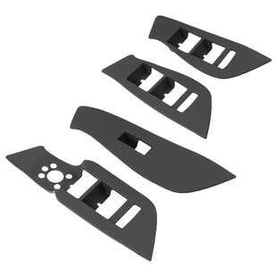 适用奥迪A6LA7L改装车门升窗按键硅胶垫面板A4LQ5L车内饰用品配件