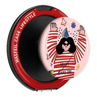 MASFEIL × 无限快乐适用MagSafe磁吸支点支架卡通可爱气囊创意手机壳便携磁力圈背贴扣新款旋转桌面懒人
