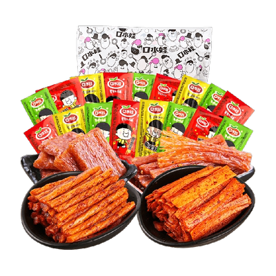 口水娃辣条辣片零食