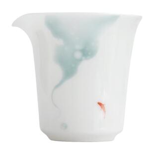 南山先生 素锦莲华公道杯匀杯陶瓷大容量分茶器茶漏家用茶具配件