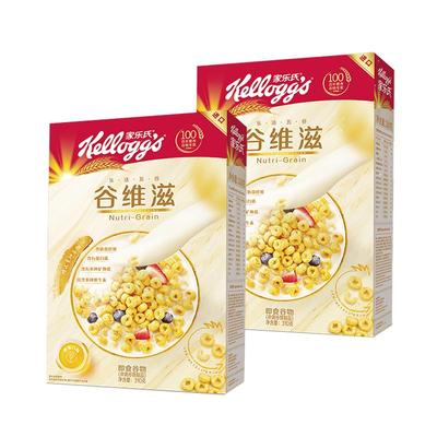 家乐氏谷维滋泡牛奶燕麦片