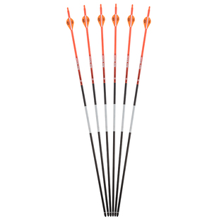 弓箭箭支复合反曲弓射箭练习箭支可换头玻纤混碳3K纯碳竹箭木箭矢