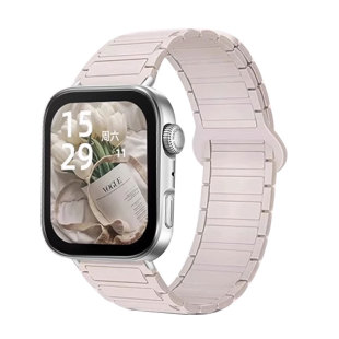张婧仪同款适用华为FIT5手表表带FIT4腕带watchfit3磁吸硅胶女款fit5pro新款智能运动腕表透气舒适男款工装甲
