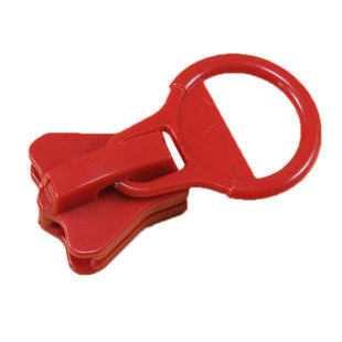 15号20号树脂大拉链拉锁头塑料拉头特大圆圈金属勺片羽绒服拉链头