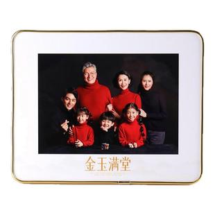 全家福高端相册定制洗照片打印排版制作成影集书家庭皮质纪念册