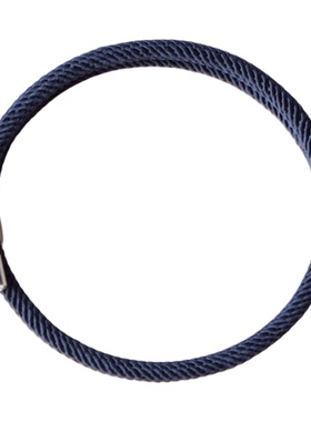 男女通用钛钢扣欧美风手工手绳