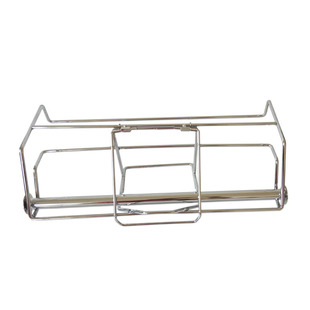 超市连卷袋支架挂式手撕袋架双单头立地台式塑料购物袋散称袋架子