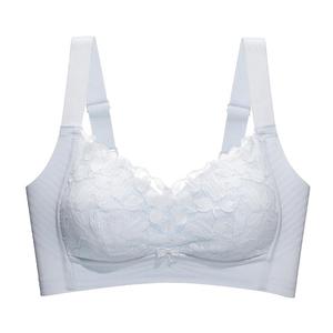 大胸显小胸内衣女全罩杯夏季薄款提拉防下垂收副乳聚拢显瘦文胸罩