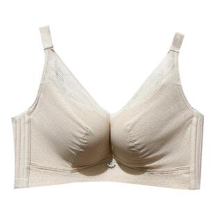 专柜爱戴内衣6569舒适透气聚拢调整型收副乳茯苓性感无钢圈文胸
