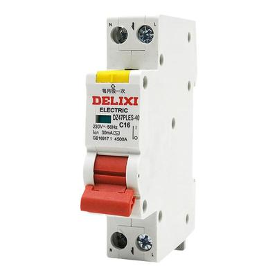 德力西电气双进双出空气开关